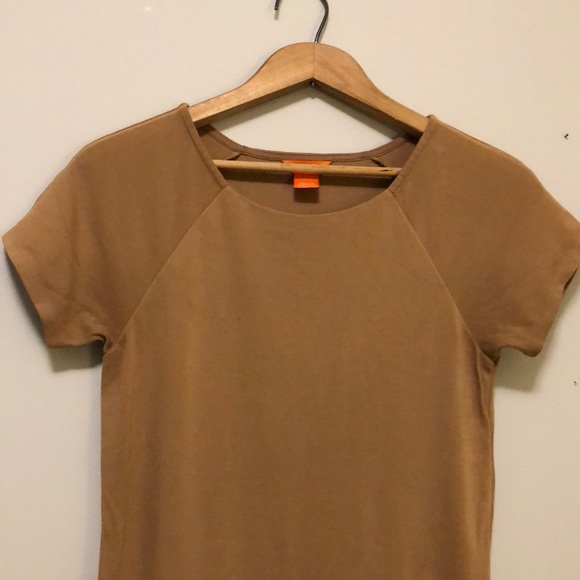 Nude TShirt Dress - Picture 2 of 4